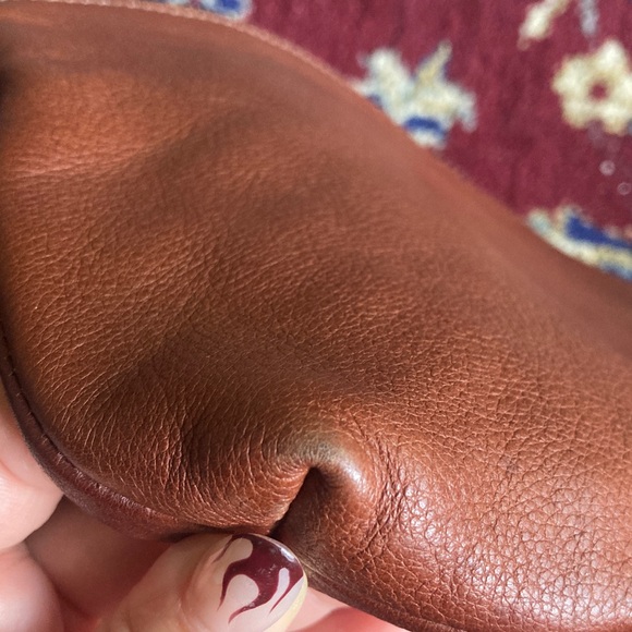 Baggu brown leather pouch/clutch - Picture 5 of 5